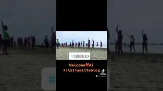 Italian beach and dance #shorts
