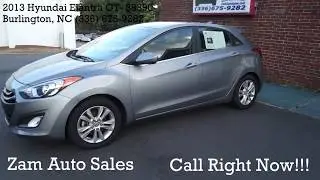 Used 2013 Hyundai Elantra GT Burlington NC, Zam Auto Sales, (336)675-9282, $8090