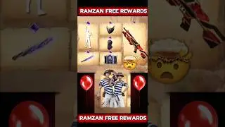 FF 👉 Ramzan free rewards 🤯 free fire lost treasure aal free rewards #event #freefire #shorts