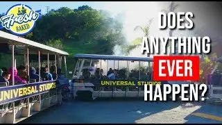 Universal Studios Hollywood Backlot Tour | Does anything EVER happen? | Universal Studios Rides