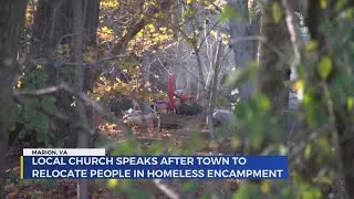 Town of Marion, Smyth Co. begin clearing out Holston River homeless encampment