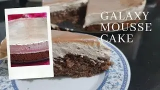 Eid Treat for Kids - Galaxy Chocolate Mousse Cake