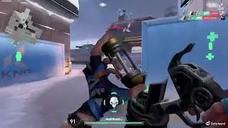 *ACE* with the Valorant SNOWBALL LAUNCHER 😂