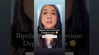 #Bipolar med side effects: Depakote. But it might work for you. #medication #sideeffects #shorts