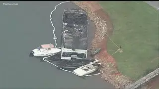 Fire causes $2M in damages at Holiday Marina on Lake Lanier