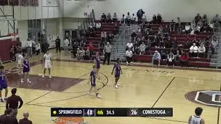 Conestoga Boys Basketball v Springfield 1/9/26 at 7:00pm