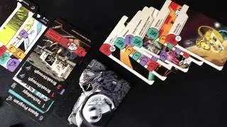 Space Race: Solo game sample playthrough