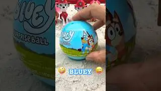 Bluey Easter egg 🍳 #toy #asmr #bluey #short #unboxing #relaxing #unboxingtoy #satisfying