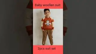 Baby Woollen Suit for Winter | Soft & Warm Baby Winter Dress#viral #trending #shortsfeed