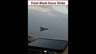 Point-Blank Drone Strike #shorts