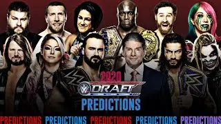 WWE Draft 2020 Full Predictions By Pro Wrestling Predictor