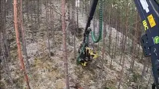 John Deere 1170g / 413 IBC Thinning