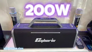 LOA BLUETOOTH CYBORIS 200W Đ&Aacute;NG TIỀN 