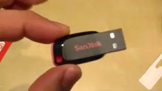 Sandisk Cruzer Blade 16GB USB Stick Unboxing and Hands On