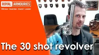 The 30 shot revolver. Lefeuchaux pinfire revolver with firearms and weapon expert Jonathan Ferguson