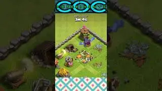 MAX YETI vs MAX TH2 | #coc #shorts | COC Experiments