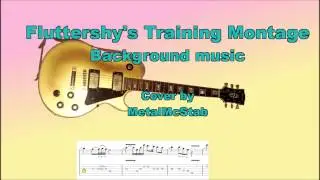 Fluttershy's Training Montage background music (cover, tab)