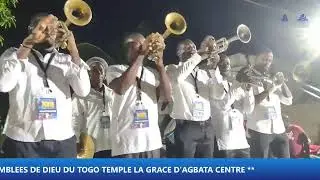 LOUANGE & PRESTATION DE LA FANFARE AU CONCERT JESUS MA FORCE 2