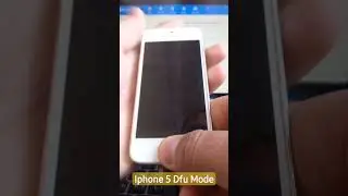 Iphone 5 Dfu Mode