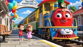 Train Learning Adventure | Fun Baby Songs & Nursery Rhymes for Kids | Learn, Sing and Play