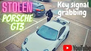 Car theft via &ldquo;key signal grabbing&rdquo; shown on a Porsche GT3