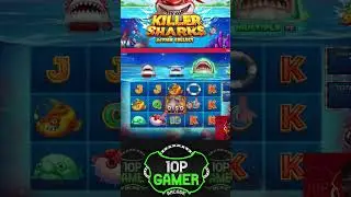 Killer Sharks Action Collect New Slot Bonus Round!
