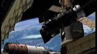 MIR Space Station collision