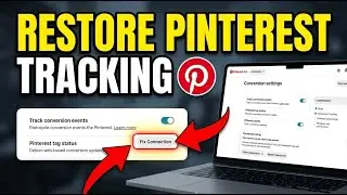 How to restore Pinterest conversion tracking for affiliate sales - Quick Tutorial