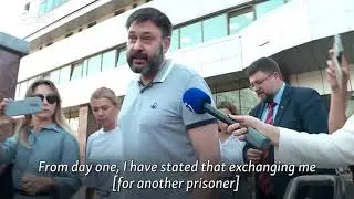 Russian Journalist Vyshinsky Freed Pending Trial In Kyiv