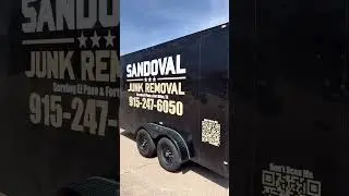 Check Out Our New Junk Removal Trailer Wrap! | Local Junk Hauling Services Near You