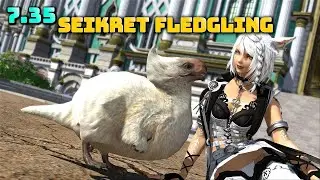 FFXIV: Seikret Fledgling Minion - 7.35