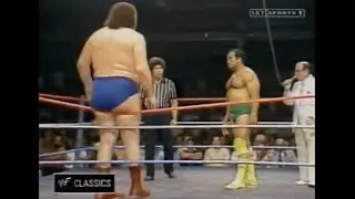 The Unpredictable Johnny Rodz vs Andre the Giant (8-14-1982)