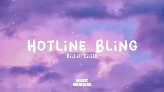 Hotline Bling Billie Eilish cover instrumental looped (best part) One Hour