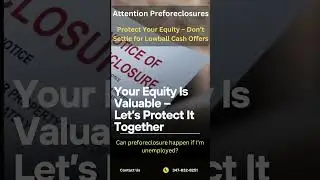 Preforeclosure Help in Worcester, MA #WeBuyHouses85 characters
