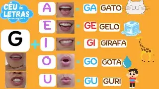 🌟 COMO ENSINAR UMA CRIANÇA A LER? | Letra G | Método FÁCIL e RÁPIDO