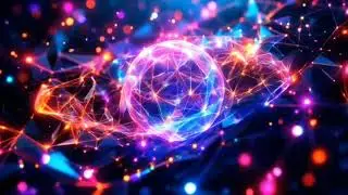 Dynamic Geometry in Motion | Hypnotic 4K Abstract Visual Loop | Futuristic Neon Shape Art