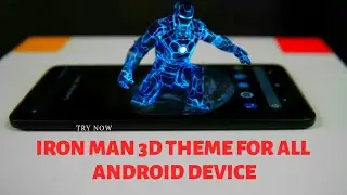 Best 3D holography theme for all Android 2020 | iron man Jarvis 😱