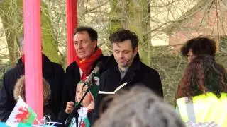 Michael Sheen's speech at the People's March for the NHS, Tredegar
