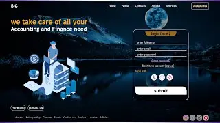 How To Design A Modern Website. HTML, CSS And JAVASCRIPT WEBSITE