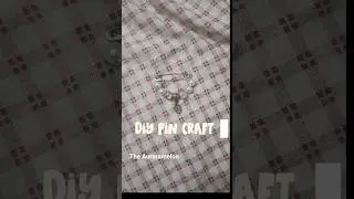 Easy diy pin craft ✨ #TheAuroramelon#diy #handmade #shorts