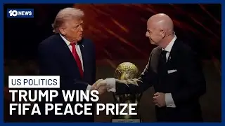 Donald Trump Awarded Controversial FIFA Peace Prize At World Cup 2026 Draw | 10 News