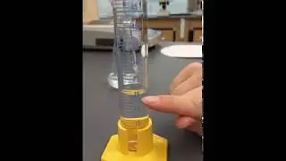 How to Measure a Meniscus on a Graduated Cylinder