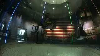 Sit flying in a new wind tunnel - iFly Oceanside