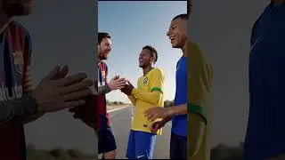 RONALDO vs MESSI vs MBAPPÉ | ULTRA REALISTIC AI FOOTBALL LEGENDS##