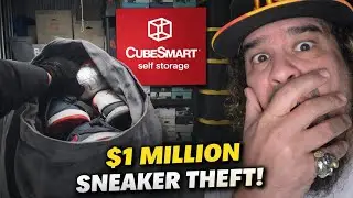 #REACTION  Million Dollar Sneaker Collection Stolen From CubeSmart Storage Unit 