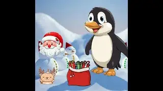 penguin fled christmas land video walkthrough