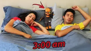 MAI DORMIRE DI NOTTE CON IL BAMBINO FIGLIO DELLO SPIRITO DI HALLOWEEN NELLA CASA DI HALLOWEEN!