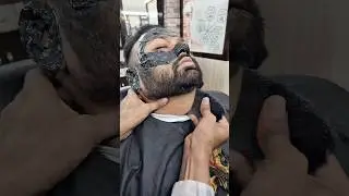 Neck wax || unwanted hair removal 😱☠️ || #shortsfeed #trending #waxing #viralvideo