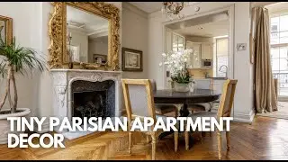 Tiny Parisian Apartment Decor: Chic Ideas for Elegant Small-Space Living