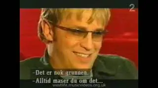 Westlife - Interview on God Kveld Norge 05.01.2003